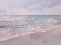 Wolken im Meer